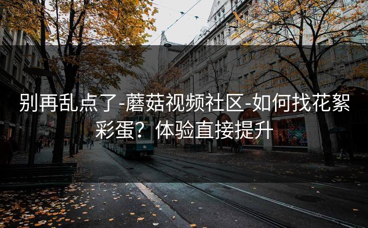 别再乱点了-蘑菇视频社区-如何找花絮彩蛋？体验直接提升
